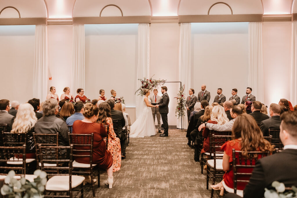 bride and groom ceremony