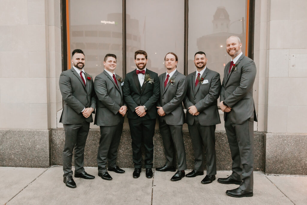 City Flats Port Huron Bridal Party Photos