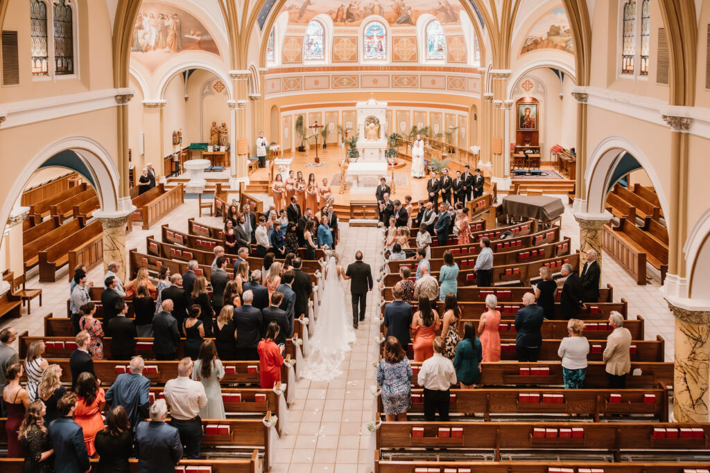 catholic wedding ceremony