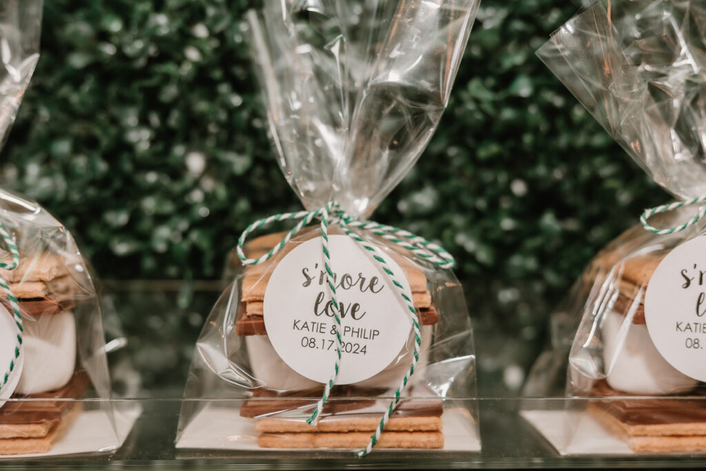 wedding favor, s'more love