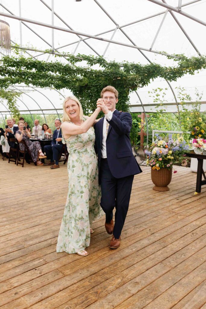 Of the Land Wedding Venue - Mother Son Dance